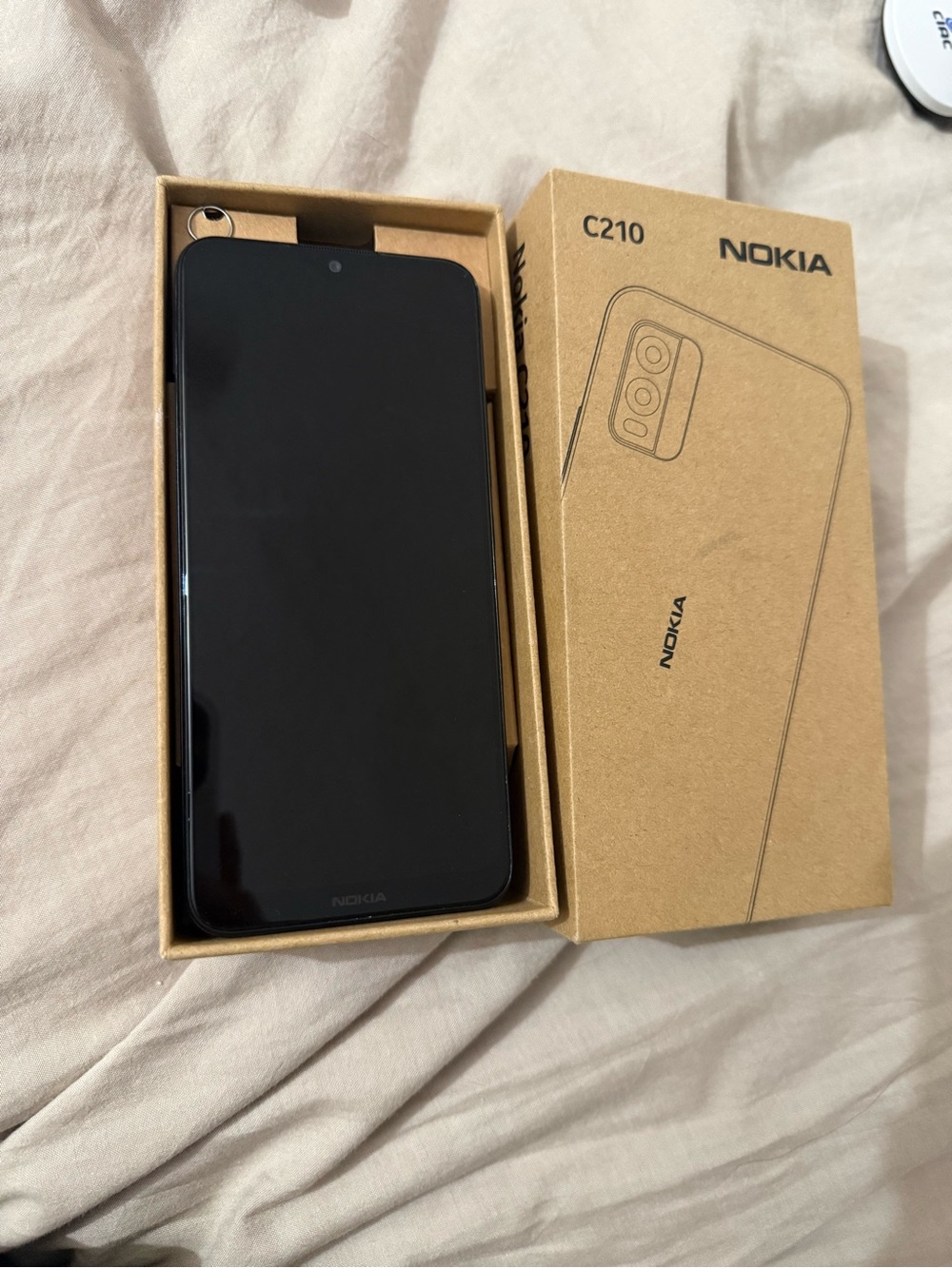 Nokia C210 Gray 32GB 6.3" IPS LCD Screen Dual Rear Camera Smartphone